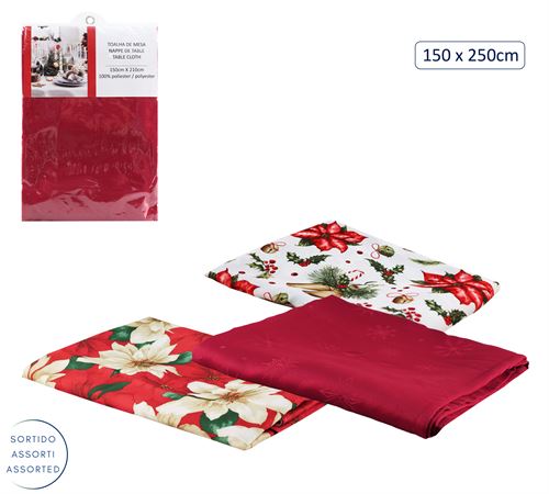 6074250 TOALHA NATAL 150X250CM