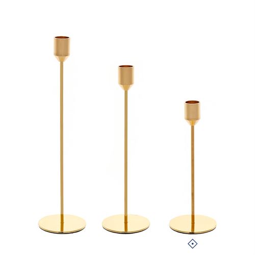 78907 CASTIÇAL DECORATIVO EM METAL C 8,00 L 8,00 A 21,50