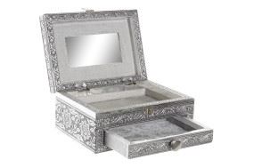 JO-195084 JOALHEIRO MADEIRA ALUMINIO 27X21X7 ARVORE DA VIDA