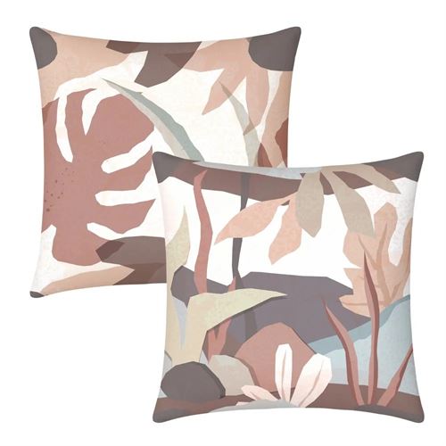 803723 ALMOFADA LONITA 2/M IMPRESSO VIDA 43 X 43 CM