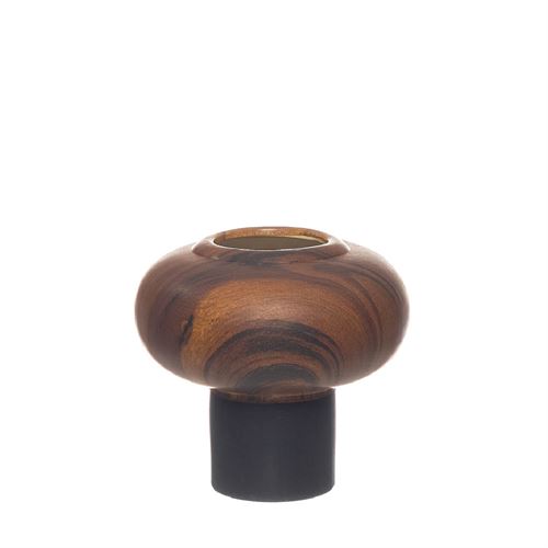 28586 JARRA CERAMICA WALNUT C 17,50 L 17,50 A 16,80