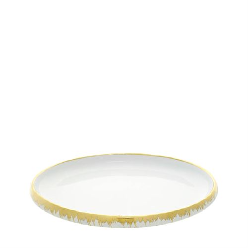 28630 CERÂMICA DECORATIVA - PRATO C 26,50 L 18,50 A 3,00