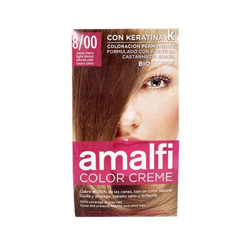 AMALFI COLOR CREME TINTA 8/00 LOURO CLARO