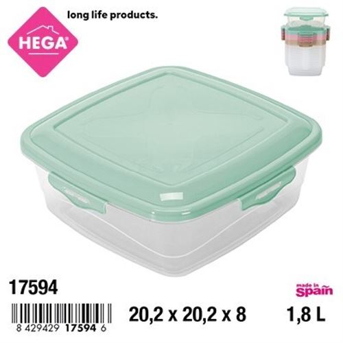 17594 FIAMBREIRO LONDON QUADRADO 1,8LT
