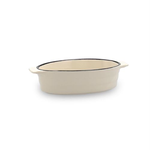 5424985 CAÇAROLA OVAL CERAMICA 19X10,5X5CM COCCO