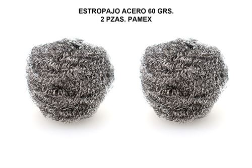 ESFREGAO INOX 60GR PK-2