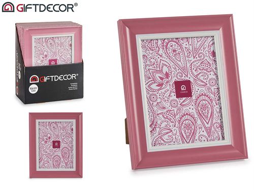 83635 MOLDURA PL/VDR 15X20 ROSA