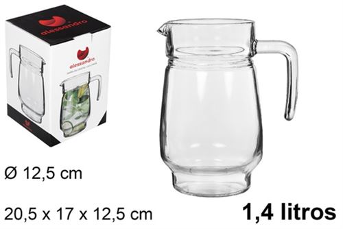 108127 JARRO VIDRO 1,40L