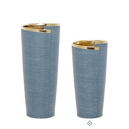 28438 JARRA CERAMICA GOLDEN GRANIT 36CM