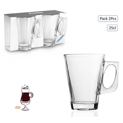 2743252 CANECAS VIDRO CONJ2 25CL