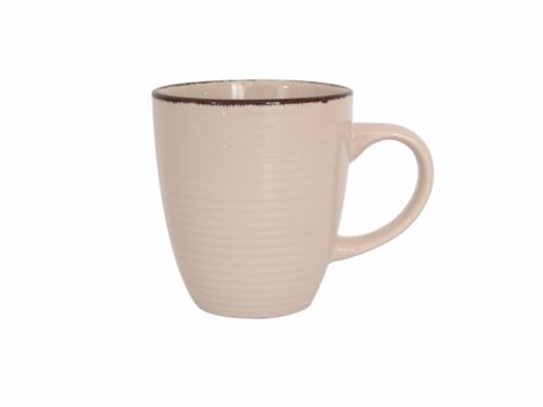 CANECA BEGE CERAMICA GRES