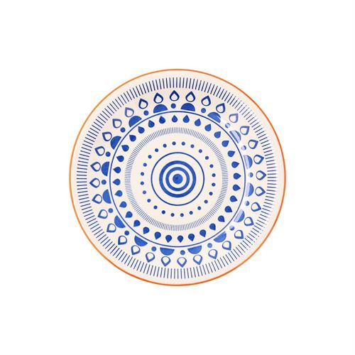 8074002 PRATO FUNDO 21,5CM VITA TRIBAL