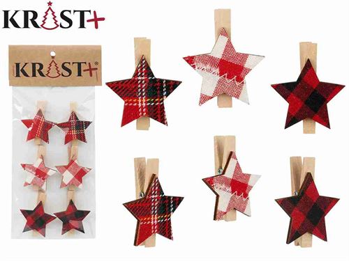 84220 CONJ 6MOLAS ESTRELAS