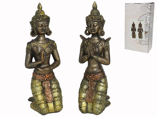 127644 BUDA ARAXI RESINA 23X5X24,5CM