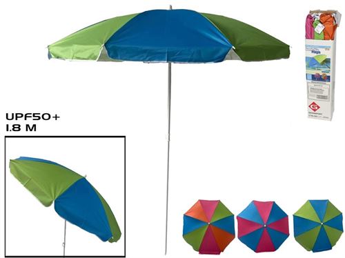 219127 CHAPEU SOL 180CM 22/25MM METAL/NYLON 3STD