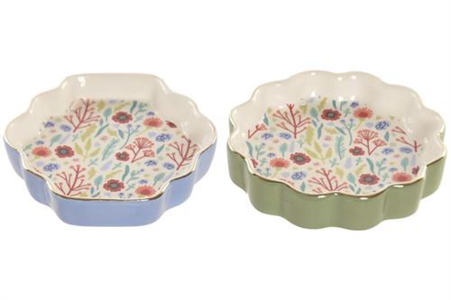 BD-227017 BANDEJA ESVAZIA BOLSOS CERAMICA 13X13X2CM