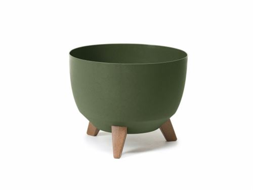 VASO PL C/PES MISA ROMA ECO COR VERDE 29X23CM