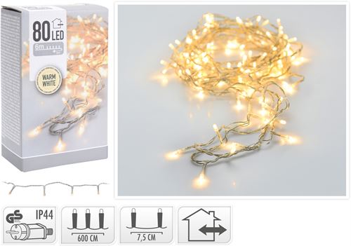 AX8404010 SERIE NATAL 80L LED BRANCA