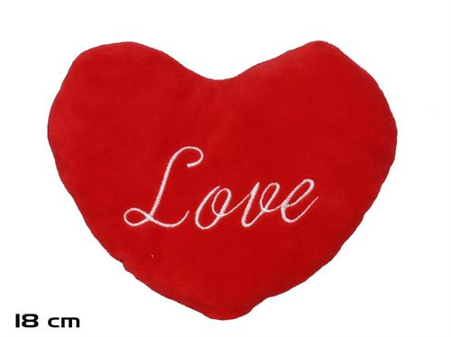 190969 LOVE PELUCIA CORAÇAO 18CM