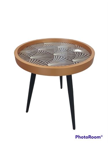 54701_2 MESA METAL REDONDA 49X60