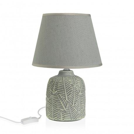 21500160 CANDEEIRO SECRETARIA CINZA 12,5X22,5X33CM