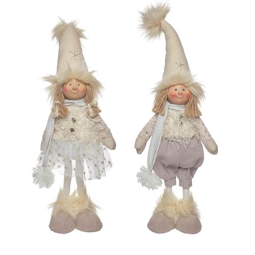 81729 NATAL - BONECO TECIDO - CRIANÇA  C 16,00 L 11,00 A 55,00