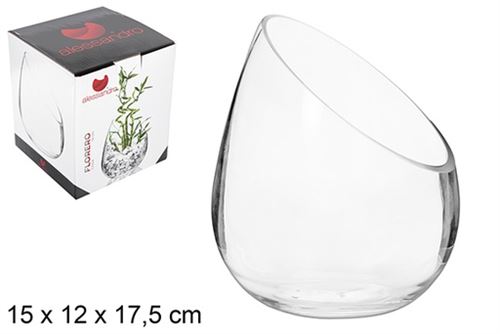 107642 JARRA VIDRO 18CM