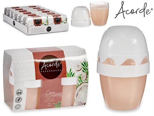 AMBIENTADORES GEL COCO SET2