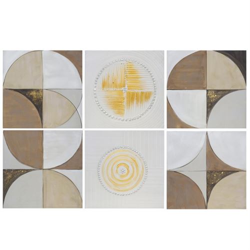 203997 QUADRO GEO STYLE 60X60X3CM