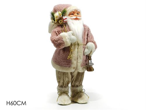 415257 PAI NATAL ROSA 60CM