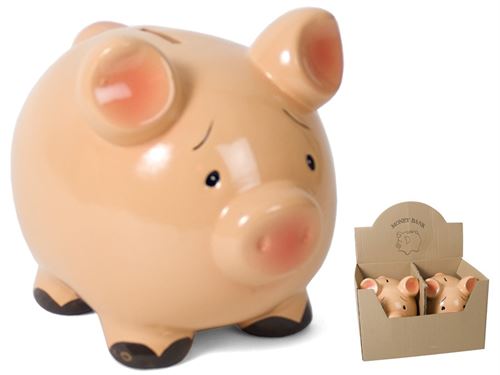85272 MEALHEIRO PORCO 23X16X21CM CERAMICA