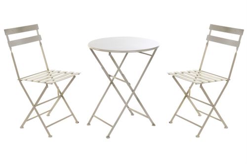 MB-166633 MESA METAL COM CADEIRAS 60X60X70CM