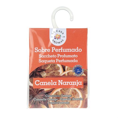 057015 SAQUETAS PERFUMADAS CANELA LARANJA EXP.12