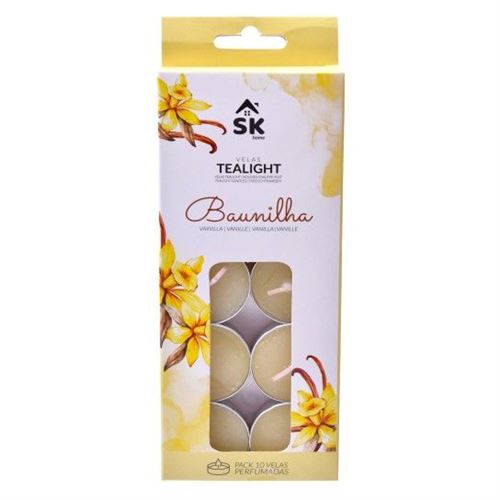 820855 VELA TEA LIGHT BAUNILHA 0082-085