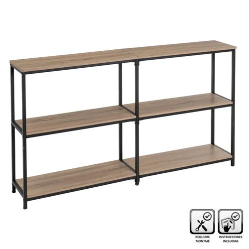 804135 ESTANTE CÓMODA URBAN PB-METAL 160 X 30 X 95 CM