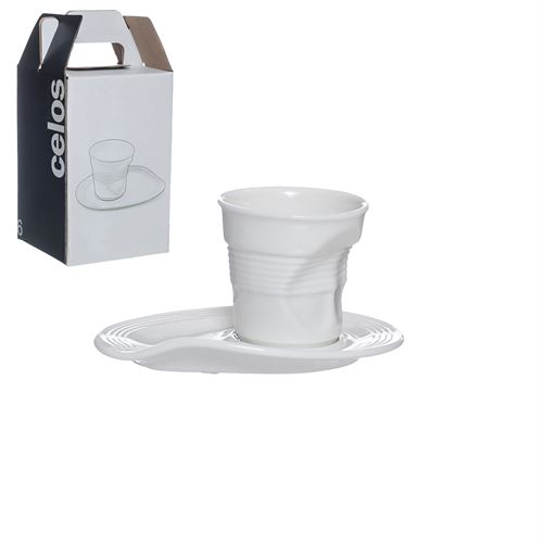 Venda Melhor & Compre Bem - SET 6 CHAVENAS CAFE PORCELANA BRANCA C/ PRATO  200ML