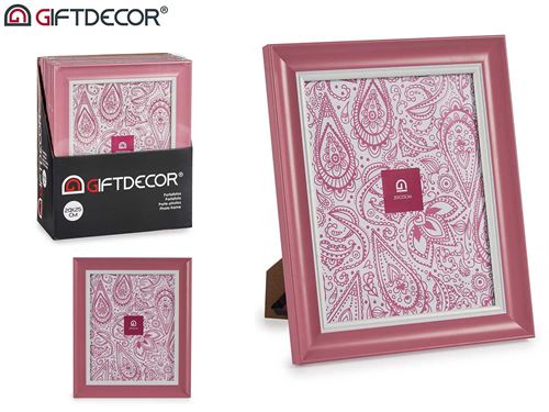 83636 MOLDURA PL/VDR 20X25 ROSA