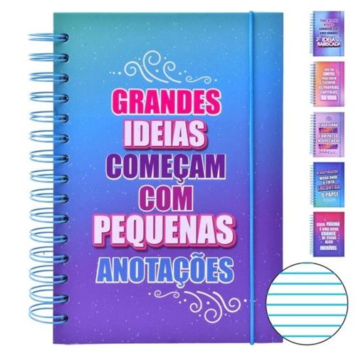953096 CADERNO A5 ESPIRAL 953-09 SK
