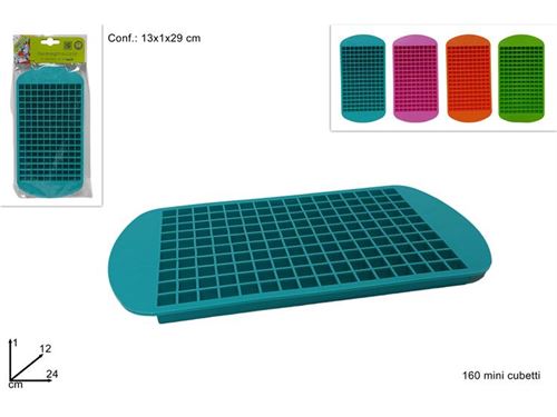 609606 COUVETTE GELO SILICONE 160MINI CORES SORTIDAS