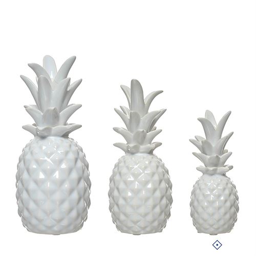 28988 CERÂMICA DECORATIVA - ANANÁS 6X6X15CM