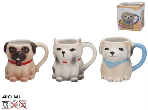 482941 CANECA CERAMICA ANIMALYS 410ML