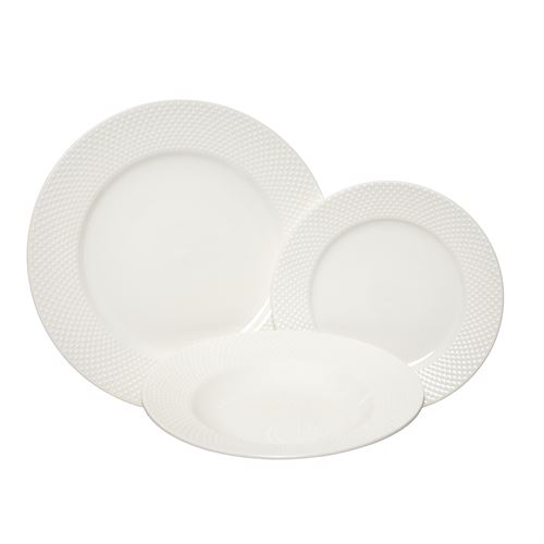 SERVIÇO PORCELANA BRANCO 18PÇS