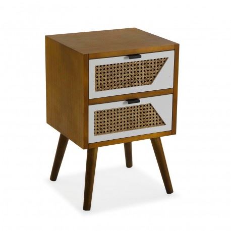 21081110 COMODA 2 GAVETAS MARTINE 61X35X40CM