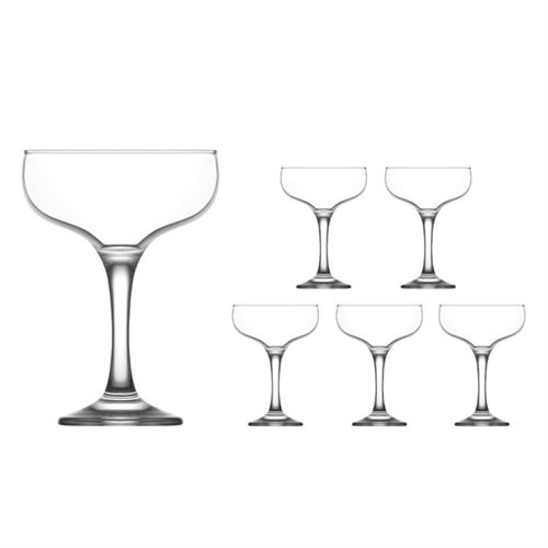 COFFCH003 CONJ 6 COPOS CHAMPAGNE 23.5CL