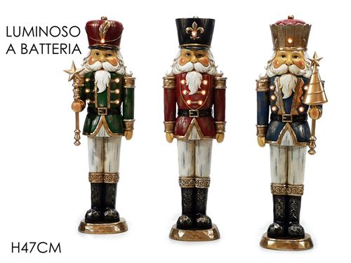 413735 SALDADINHO C/LUZ 47CM 3MOD