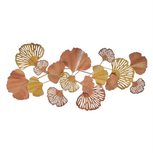 801420 MURAL PAREDE FLORES METAL 100 X 4 X 48 CM