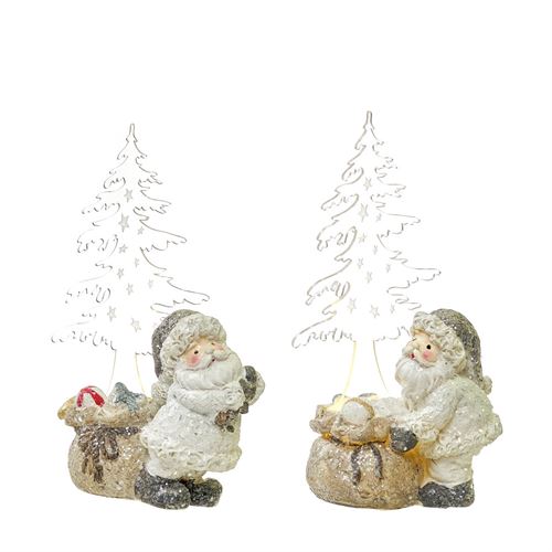 81481 NATAL - PAI NATAL POLIRESINA C/ LEDS C 11,50 L 6,50 A 18,00