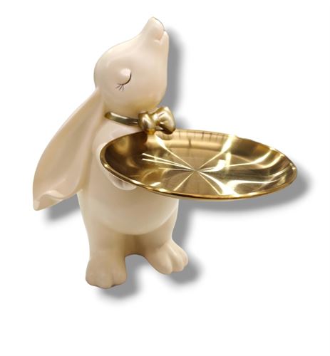 2696-000-B COELHO COM BASE METAL 17X15X14CM