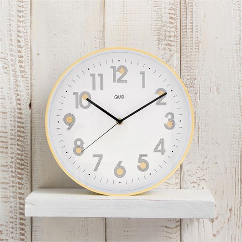 7936020 RELOGIO DE PAREDE 30CM PLASTICO BAUHAUS QD