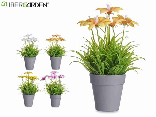 86833 VASO C/FLORES SORT 4